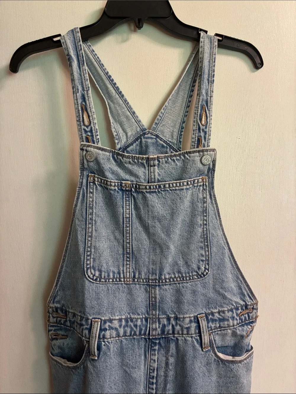 Old Navy Light Blue Denim Overall One-Piece